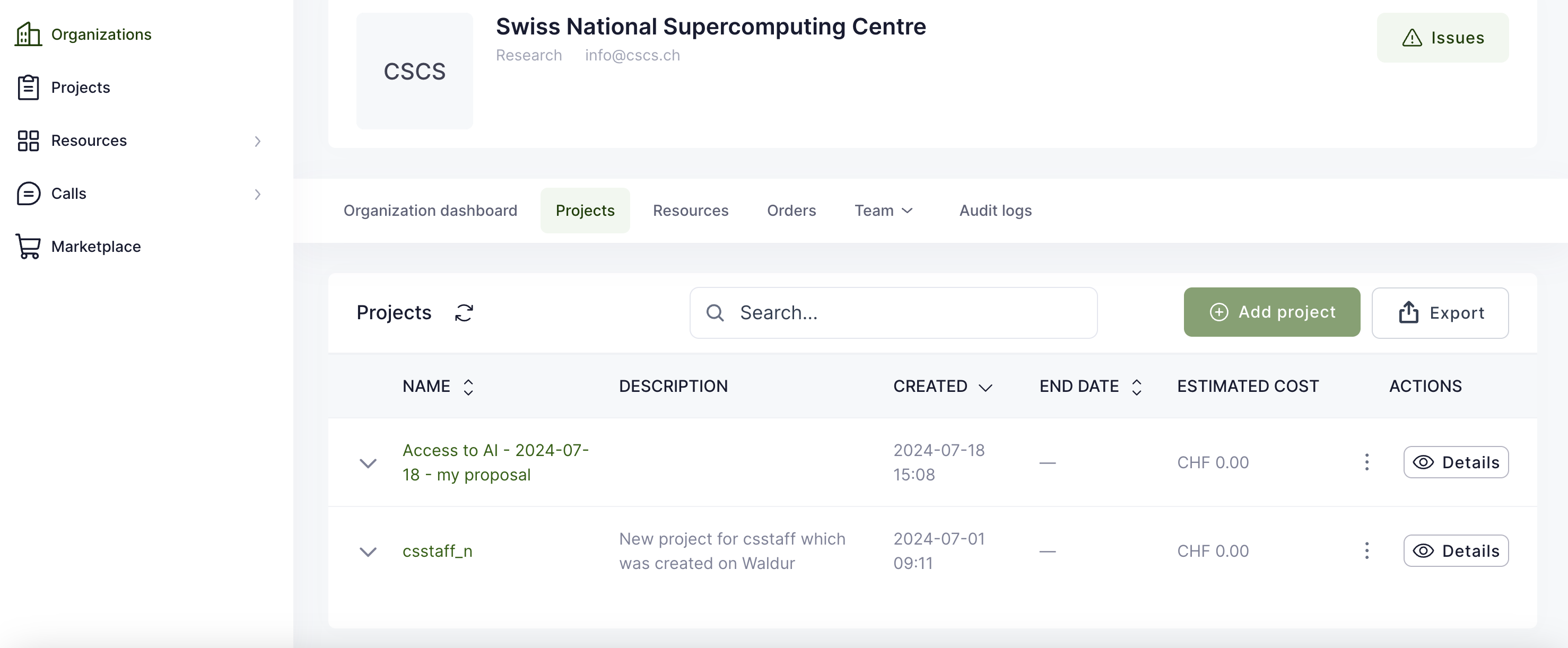 Knowledge Base > 1. Onboarding users to projects using CSCS new portal > Screenshot 2024-08-07 at 14.09.56.png